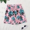 Digood Kids Beachwear Quick Dry Sport Shorts,Boy Trunks Toddler Swim Shorts Little Boy Bathing Suit Swimsuit Toddler Swimwear(Pink,13-14 Years) view 2