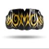 Impact All Sports Mouthguard Lacrosse, Football, Hockey, Basketball, Jiu-Jitsu, and More, Breathable Mouthguard for Youth Adults, Professional Custom-Fit, Tribal Gold on Black view 1