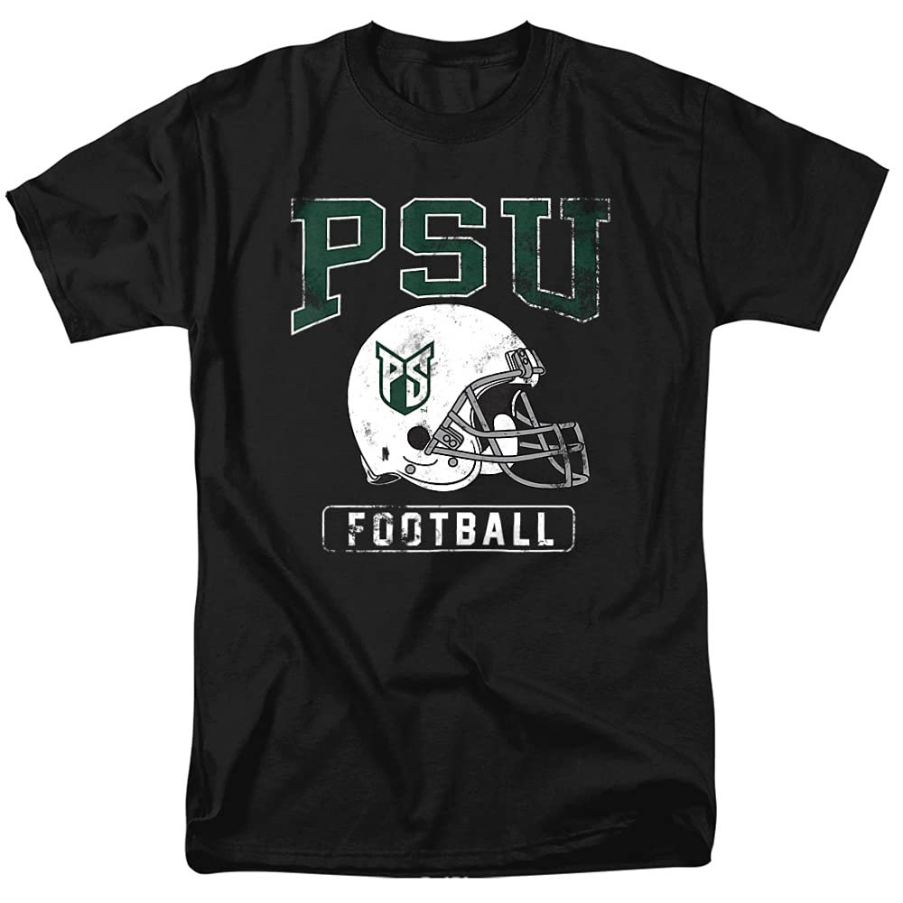 Portland State University Official Football Helmet Unisex Adult T-Shirt, Football Helmet, 5X-Large