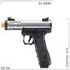 Lancer Tactical WE-Tech Galaxy Gas Blowback Airsoft Pistol - (Silver) view 4