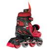 Crazy Skates Trolls Size Adjustable Inline Skates - Featuring Poppy or Barb from Trolls - Barb | Black (Size: Medium | 2-5) view 4