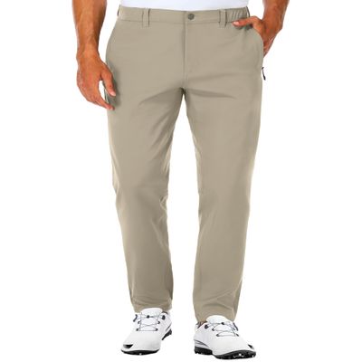 SPECIALMAGIC Work Pants for Men Outdoor Pants Stretch Casual Ripstop Pants Golf Tapered Lightweight Pockets Stone,36W30L
