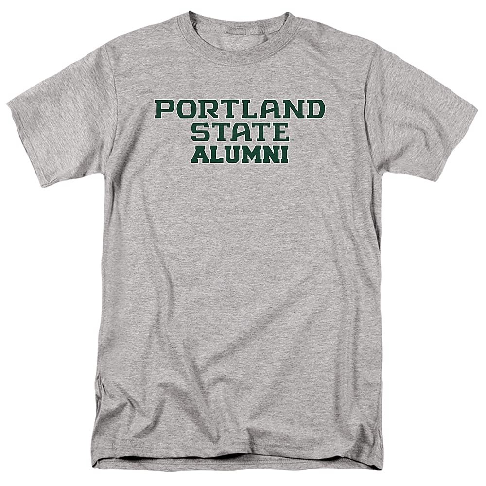 Portland State University Official Alumni Unisex Adult T-Shirt, Alumni, 4X-Large