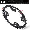 BUCKLOS 64/104 BCD Bike Chainring Set with Pin, Steel CNC Alloy Double/Triple MTB Chainring 22T 24T 26T 32T 38T 42T 44T 4 Bolts Mountain Bicycle Chainrings 8 9 10 Speed Compatible view 3