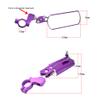 ihreesy Handlebar Bike Mirror,Bicycle Rear View Mirrors Aluminum Alloy Motorcycle Side Mirror Shockproof Bike Glass Mirror for 21mm to 24mm Handlebar Mountain Road Bike,Purple view 2