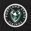 Portland State University Official Plaid Badge Unisex Adult T-Shirt, Plaid Badge, 4X-Large view 2