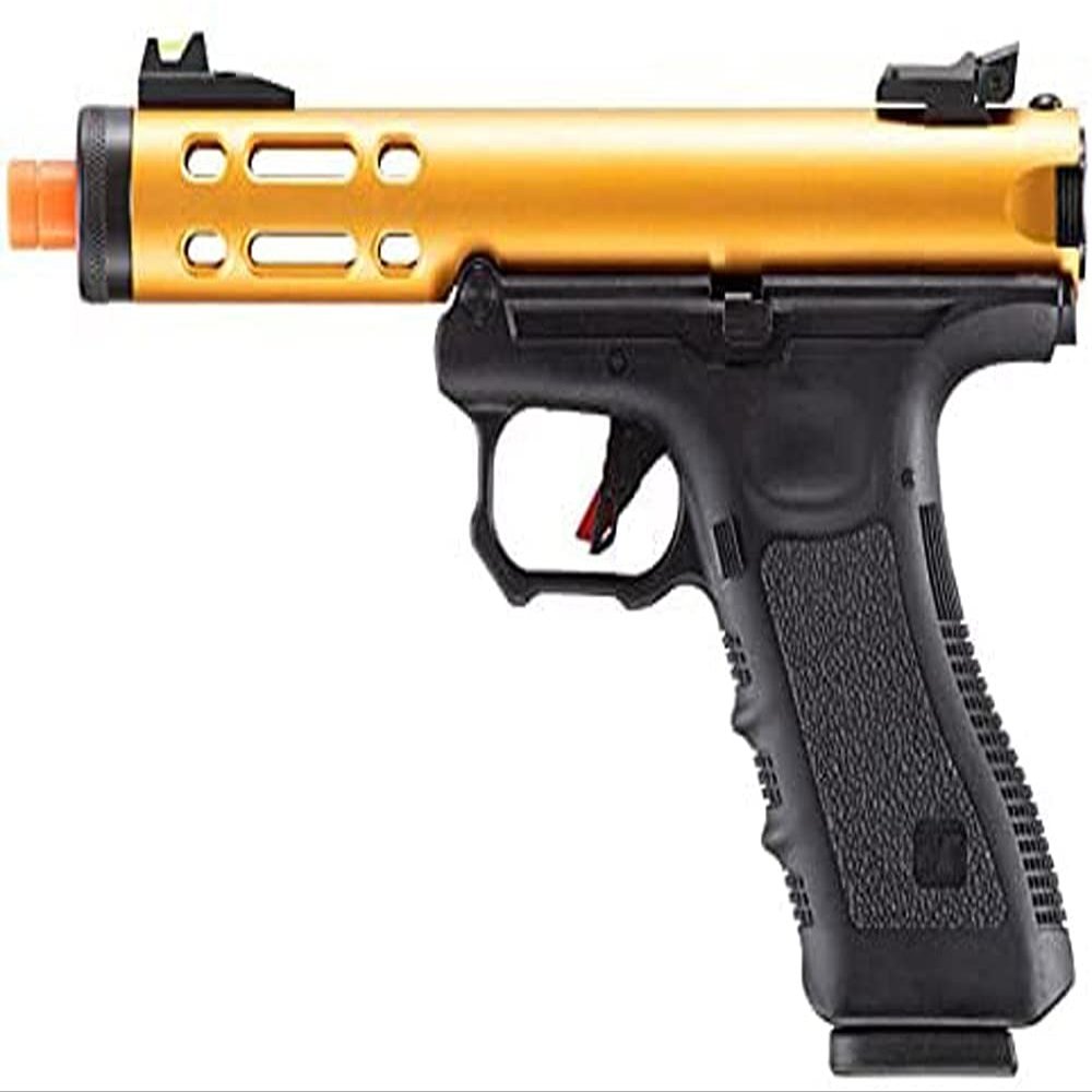 Lancer Tactical WE-Tech Galaxy Gas Blowback Airsoft Pistol - (Gold)
