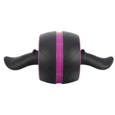 1pc Ab Roller Wheel for Core Workout Durable Abs Fitness Equipment with Extra Mat for Home Use Strengthen Abdominal Muscles Arms and Legs Automatic Rebound Design