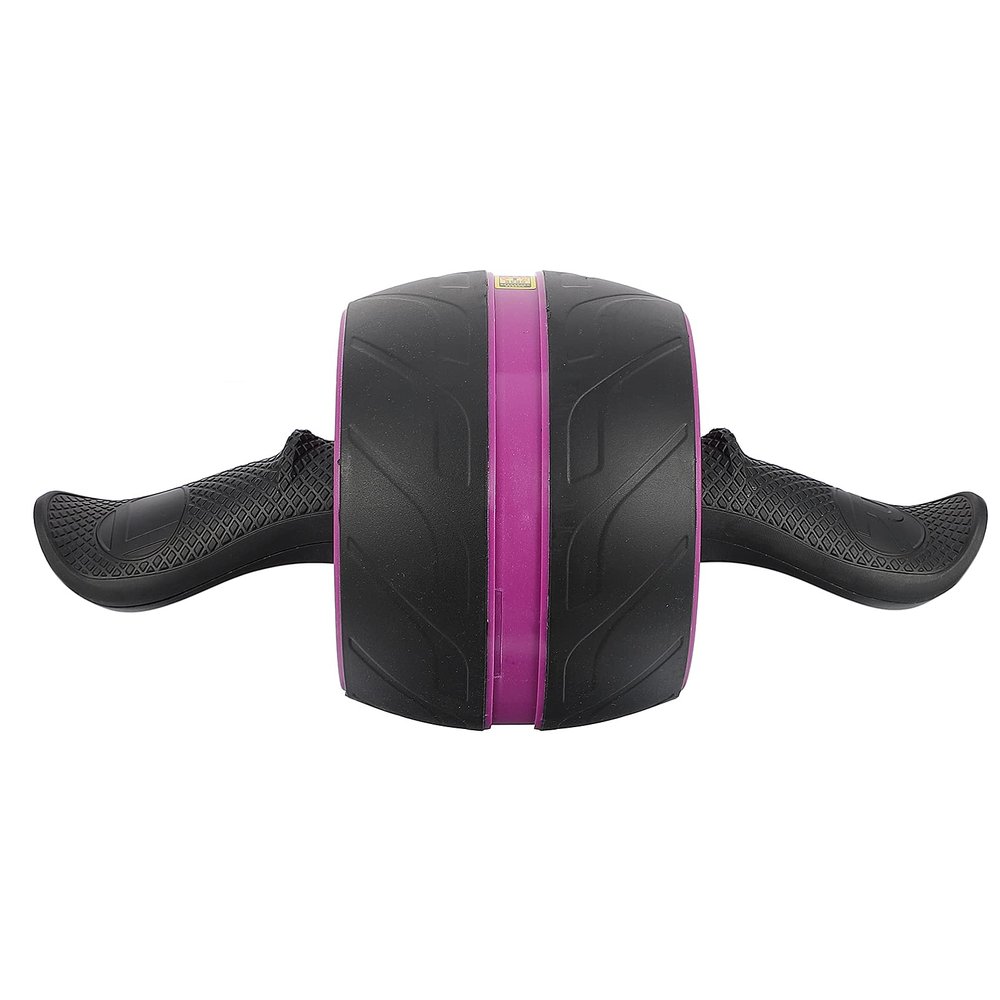 1pc Ab Roller Wheel for Core Workout Durable Abs Fitness Equipment with Extra Mat for Home Use Strengthen Abdominal Muscles Arms and Legs Automatic Rebound Design