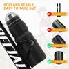Ainiv Bike Water Bottle Cage with BPA-Free 800ml/28oz Bike Bottle, Black Gloss Strong Bike Water Bottle Holder, Bicycle Cup Holder, Cycling Bottle Holder for Road Bike and Mountain Bike, Black view 4