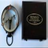 Antique Brass Nautical Vintage Spencer & Co. London Compass Rosewood Wooden Box view 2