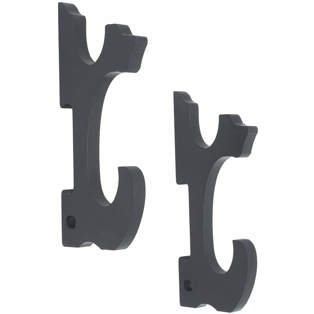 Jonoisax 2/Set Sword Wall Mount Martial Arts Weapons Sword Stand Wakizashi Sword Holder,C
