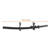 Jonoisax 2/Set Sword Wall Mount Martial Arts Weapons Sword Stand Wakizashi Sword Holder,C view 4