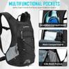 MIRACOL Hiking Hydration Backpack with 2L Leak Proof Water Bladder, Lightweight Insulated Water Pack for Men & Women, Compact & Comfortable Daypack for Running Hiking Cycling Climbing Camping Biking view 2