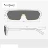 INB Men and women polarized driving mirror anti-glare sunglasses night vision goggles (Gray) view 2