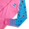 Wetsuit for Kids Unisex Girls Boys Full Body One Piece Swimsuit Long Sleeve Zip Rash Guard Swimwear Scuba Diving Surf Sun Protection Water Sports Bathing Suit for Children Teen Pink+Blue 7-8 Years view 3