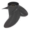 ARKDOZA Boat Propeller 15.5x17 Fit for Honda Outboard 150HP-250HP 3 Blades Aluminum Prop 15 Tooth Propel RH OEM NO: 58130-ZY3-017AH 15.5x17 view 4