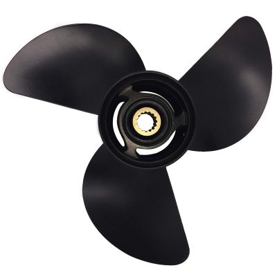 ARKDOZA Boat Propeller 13.75x13 Fit for Tohatsu Outboard 60HP-125HP 3 Blades Aluminum Prop 15 Tooth Propel RH OEM NO: 3HKB64527-0 13.75x13