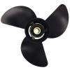 ARKDOZA Boat Propeller 13.2x19 Fit for Tohatsu Outboard 60HP-125HP 3 Blades Aluminum Prop 15 Tooth Propel RH OEM NO: 3HKB64541-0 13.2x19 view 1