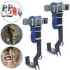 YIYIBYUS Tree Pole Climbing Spike Safety Belt Straps Adjustable Lanyard Carabiner Rope Belt Straps Portable for Outdoor view 2