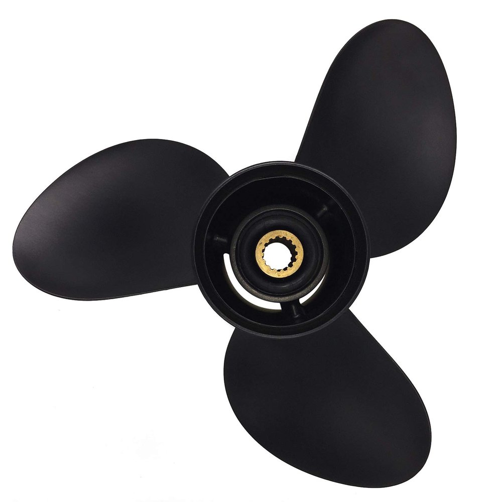 ARKDOZA Boat Propeller 15x17 Fit for Suzuki Outboard 150/175/200/225HP 3 Blades Aluminum Prop 15 Tooth Propel RH 15x17