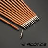 Spine 500 Arrow 25 Inch Arrow Target Practice Arrow Hunting Arrow Carbon Arrows Compound Bow Recurve Bow Adult Youth Archery Indoor Outdoor Shooting Field Tip 12pc Wooden Wood-Like view 2