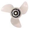 ARKDOZA Boat Propeller 15 1/4x15 Fit for Yamaha Outboard 150HP-400HP 3 Blades Aluminum Prop 15 Tooth Propel RH OEM NO: 6G5-45941-00-98 15.25x15 view 2