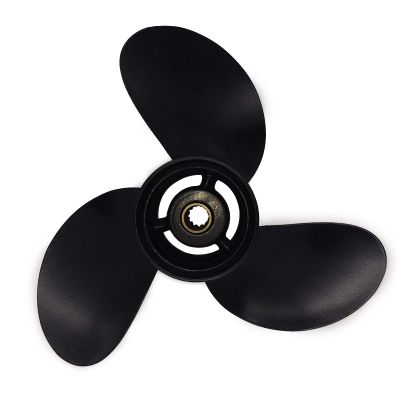 ARKDOZA Boat Propeller 8.5x9.5 Fit for Tohatsu Outboard 8HP 3 Blades Aluminum Prop 12 Tooth Propel RH OEM NO: 3B2B64519-1 8.5x9.5