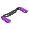 01 Anodized Treatment HighPrecise CNC Rocker Flat Handle, Carbon Fiber Rocker Handle, Metal Knob Fishing Reel Handle, for Freshwater Saltwater(Purple) view 3