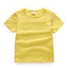Unisex Boys Girls Short Sleeve T-Shirt Toddler Baby Crew Neck Cotton Tee Shirts Summer Clothes Solid Color Tops view 3