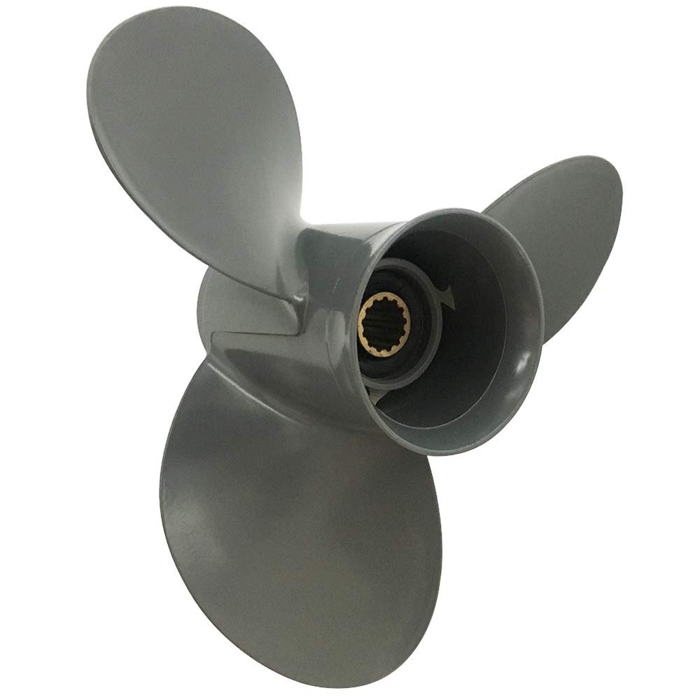 ARKDOZA Boat Propeller 11 1/2x14 Fit for Honda Outboard 50HP-60HP 3 Blades Aluminum Prop 13 Tooth Propel RH OEM NO: 58130-ZV5-870ZA 11.5x14