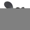 ARKDOZA Boat Propeller 9.8x9 Fit for Tohatsu Outboard 20HP-30HP 3 Blades Aluminum Prop 10 Tooth Propel RH OEM NO: 3R0B64518-0 9.8x9 view 4