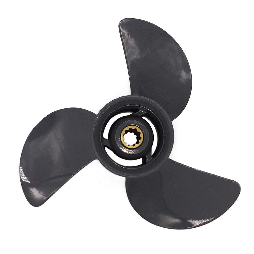 ARKDOZA Boat Propeller 9 7/8x9 Fit for Honda Outboard 25HP-30HP 3 Blades Aluminum Prop 10 Tooth Propel RH OEM NO: 58130-ZW2-F11ZA 9.875x9