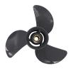 ARKDOZA Boat Propeller 9 7/8x9 Fit for Honda Outboard 25HP-30HP 3 Blades Aluminum Prop 10 Tooth Propel RH OEM NO: 58130-ZW2-F11ZA 9.875x9 view 1