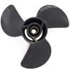 ARKDOZA Boat Propeller 9 7/8x9 Fit for Honda Outboard 25HP-30HP 3 Blades Aluminum Prop 10 Tooth Propel RH OEM NO: 58130-ZW2-F11ZA 9.875x9 view 3