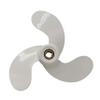 ARKDOZA Boat Propeller 7 1/2x4 Fit for Yamaha Outboard 2.5HP-6HP 3 Blades Aluminum Prop 9 Tooth Propel RH OEM NO: 624-45943-01-EL 7.5x4 view 1