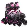 HLCUI Inline Skates,Men and Women Adjustable Inline Skates Adult Fitness Skates Roller Skates for Boys Girls Beginners,B,S (26~33) view 1
