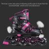 HLCUI Inline Skates,Men and Women Adjustable Inline Skates Adult Fitness Skates Roller Skates for Boys Girls Beginners,B,S (26~33) view 4