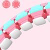 Smart Fitness Hula Hoop, Adults and Children Exercise to Lose Weight Without Falling to aggravate The Exercise Ring, Detachable Abdominal Training Device/Pink/L view 3