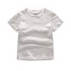 Unisex Boys Girls Short Sleeve T-Shirt Toddler Baby Crew Neck Cotton Tee Shirts Summer Clothes Solid Color Tops view 2