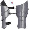 Nautical-Mart Blackened Rikomer Bracers (Silver) view 2