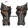 Nautical-Mart Blackened Rikomer Bracers (Silver) view 3