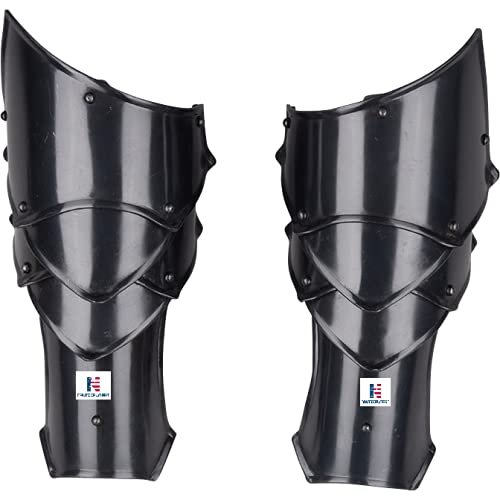 Nautical-Mart Blackened Rikomer Bracers (Black)