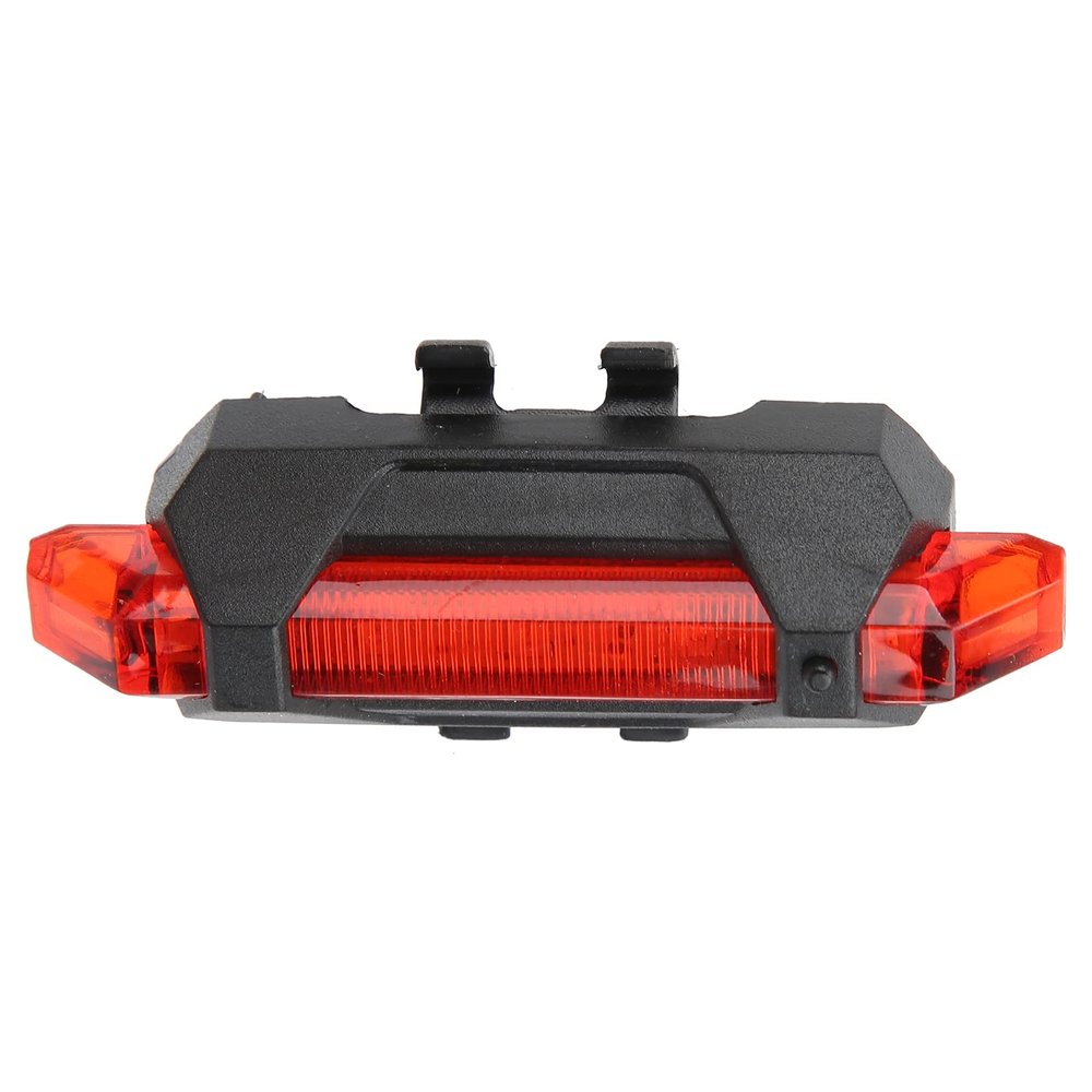 Bicycle Rear Tail Warning Light, 918 Bicycle Tail Warning Light USB for Jogging for Students(red, Pisa Leaning Tower Type)