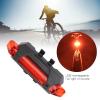 Bicycle Rear Tail Warning Light, 918 Bicycle Tail Warning Light USB for Jogging for Students(red, Pisa Leaning Tower Type) view 3