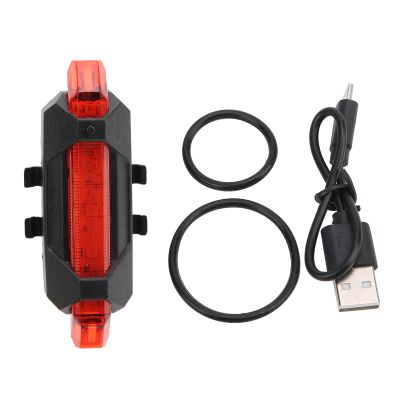 Bicycle Rear Tail, High Energy Saving LED Lamp 918 Bicycle Tail for Strollers for Students for Jogging(red, Pisa Leaning Tower Type)