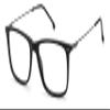 Carrera 2025T Rectangular Prescription Eyewear Frames, Black, 52mm, 15mm view 1
