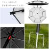 Large Beach Umbrella, Windproof Umbrella for Fishing Outdoor Patio deck Sand, Adjustable Tilt,UV Protection, Sun Shelter, Portable Carry Bag (Size : 2.4M/7.8ft) view 4