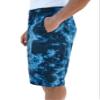 KingSize 10" Fleece Cargo Shorts Navy Marble view 2