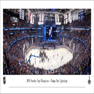 Tampa Bay Lightning, 2021 Stanley Cup Champions - Unframed 40 x 13.5 Poster by Blakeway Panoramas